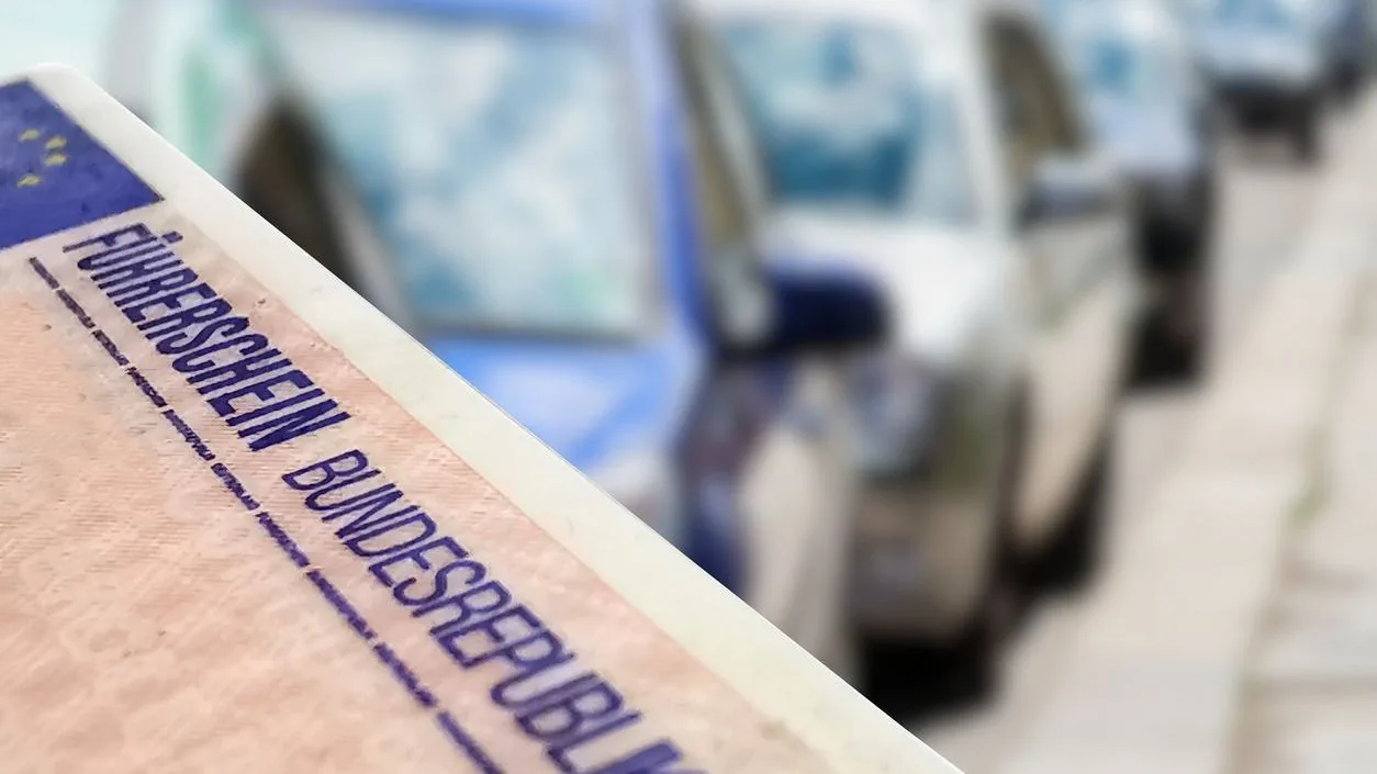 Führerschein als Symbol für die bestandene Prüfung